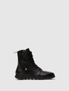 Botas com Atacadores WIDI728SOF BLACK W/BLACK NEOPRENE